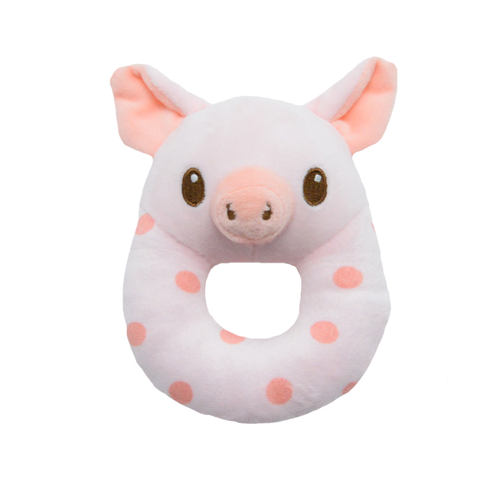 Tulilo Hrkálka Prasiatko ružové 12 cm, plyš, 0m+