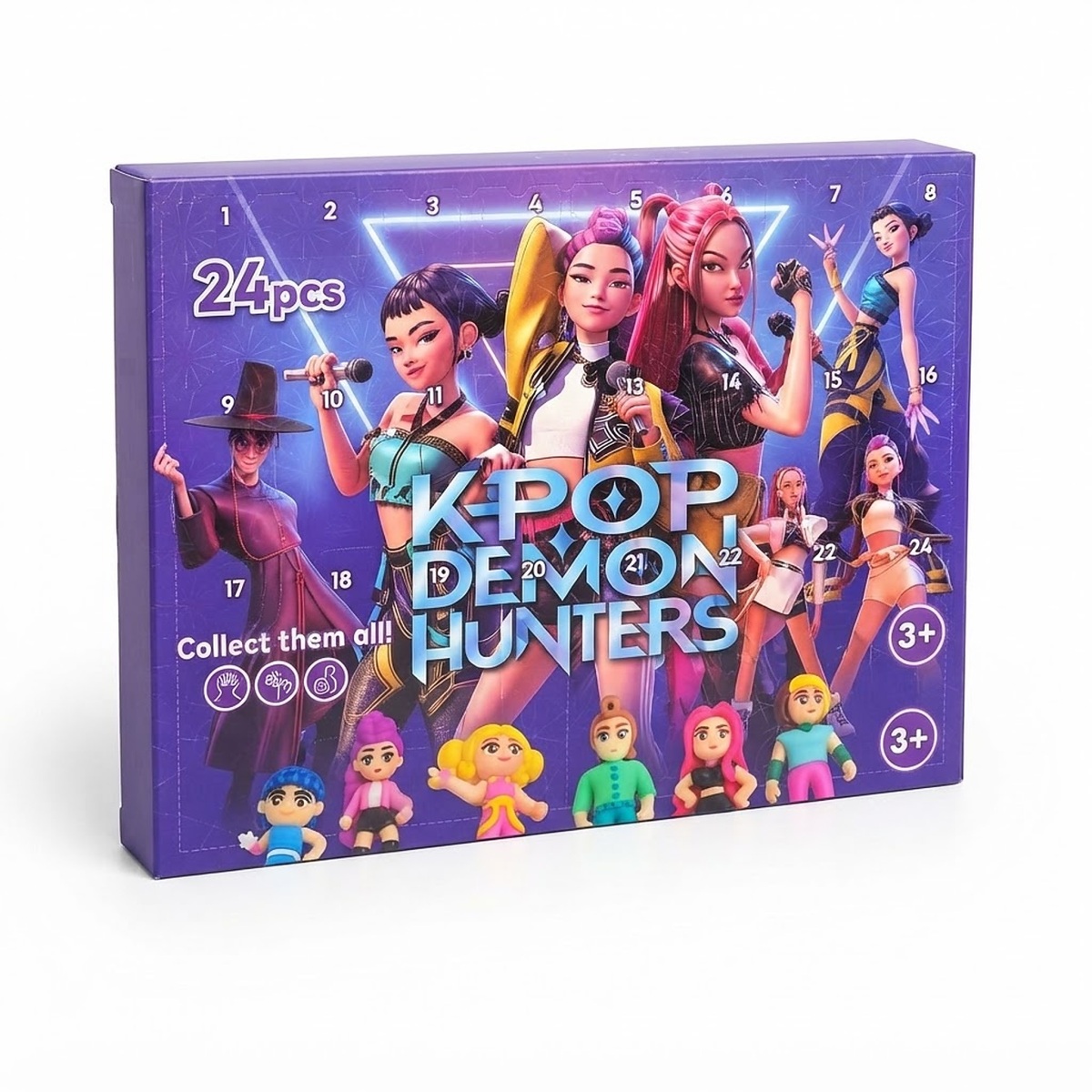 Adventný kalendár Demon Hunters K-pop Collection