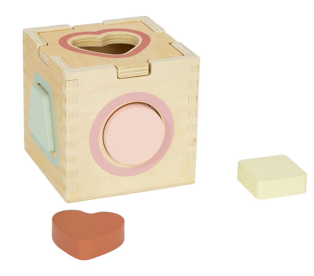 2Kids Toys Motorické hračky 3v1 Unicorn – vkladačka, pyramída, labyrint, 12m+
