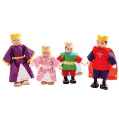 Bigjigs Toys Drevené postavičky kráľovská rodina Bigjigs Toys Drevené postavičky kráľovská rodina