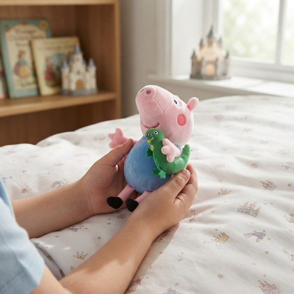 Plyšová hračka Prasiatko Peppa Bratček 25cm