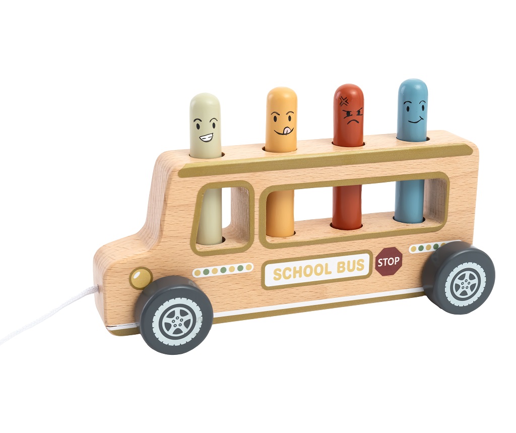 2Kids Toys Vystreľovacia hra Školský autobus