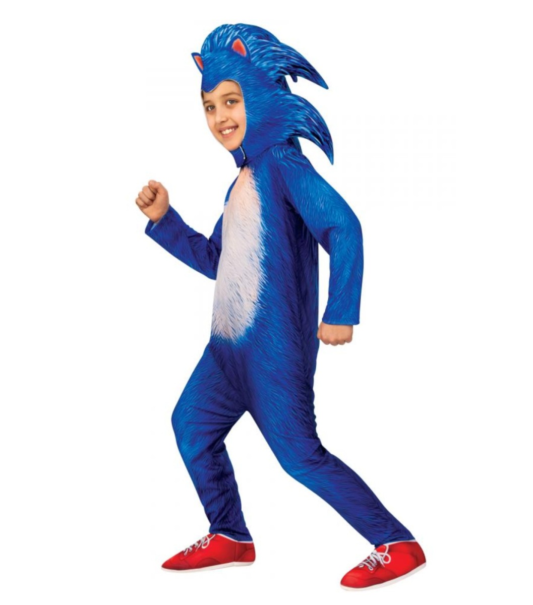 Detský kostým Sonic The Hedgehog s maskou 116-122 M