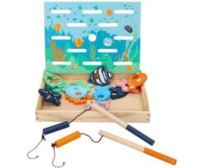 Adam Toys Edukačná hra/vkladačka - Chyť rybičku (1)