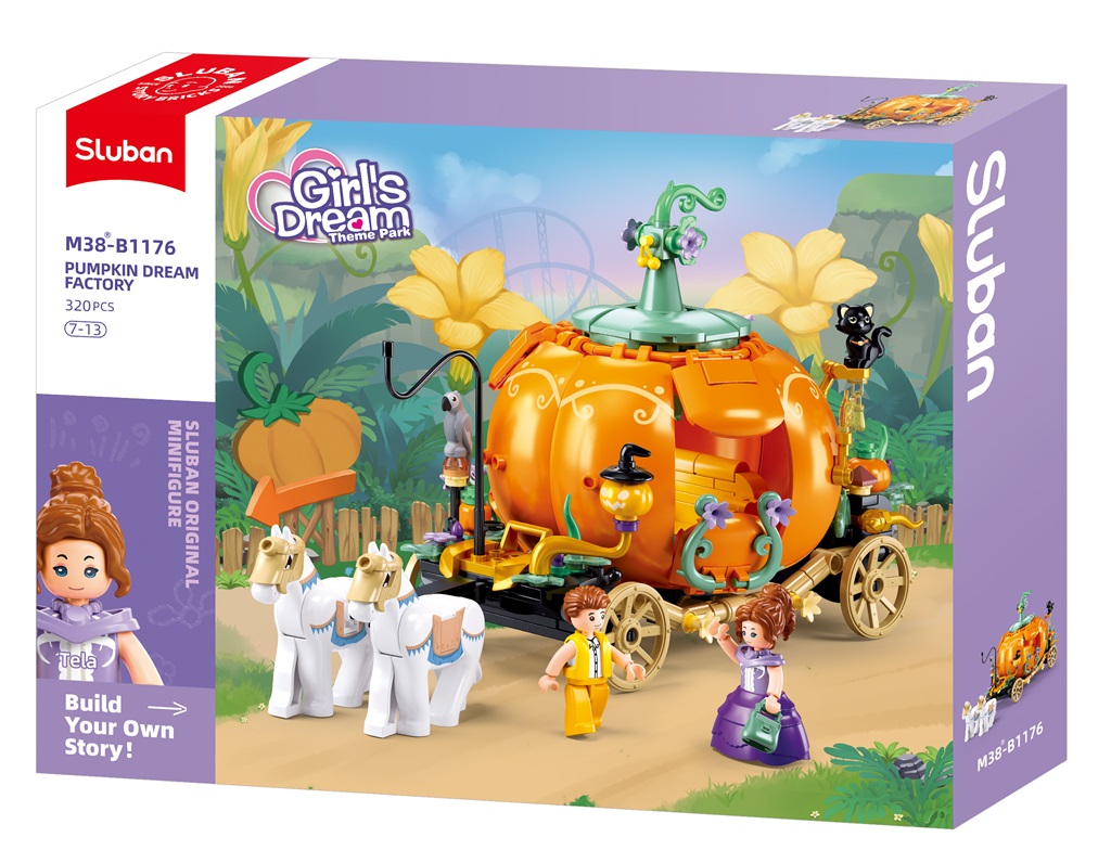 Sluban Girls Dream Pumpkin M38-B1176 Kúzelný tekvicový kočiar