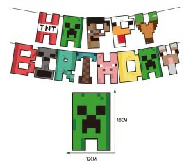 Veľká narodeninová sada Minecraft Pixel 49ks (1)