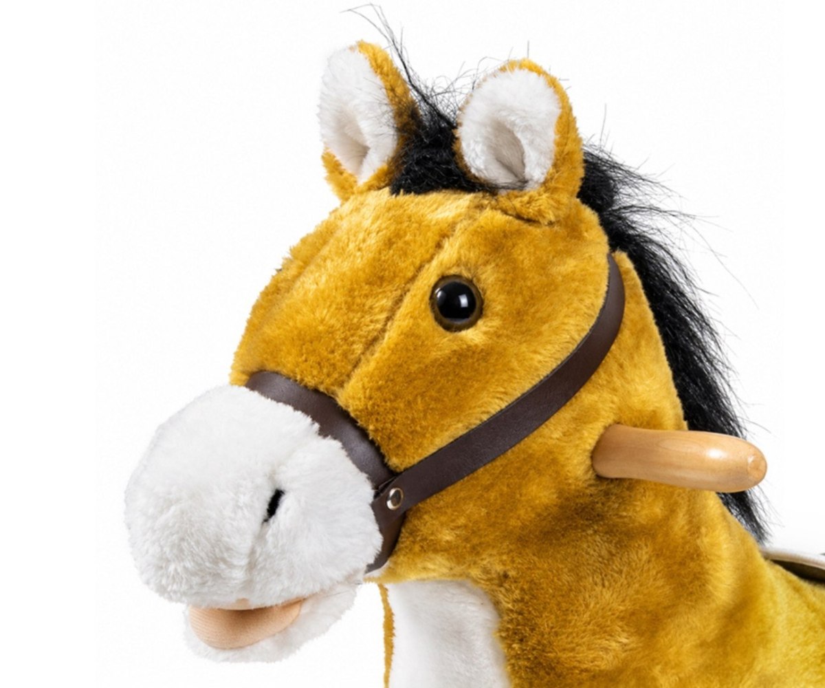 Houpací kůň Teddy Light Brown – Milly Mally