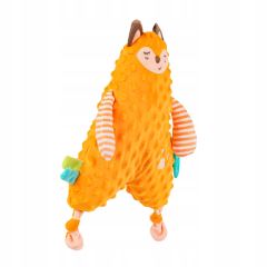 Prítulníček, maznáčik minky s hryzátkom Mr. Lišák, oranžový (1)