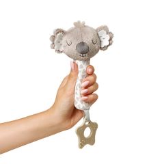 Plyšová hračka s pískatkom a hryzátkom Koala Coco, sivá (1)