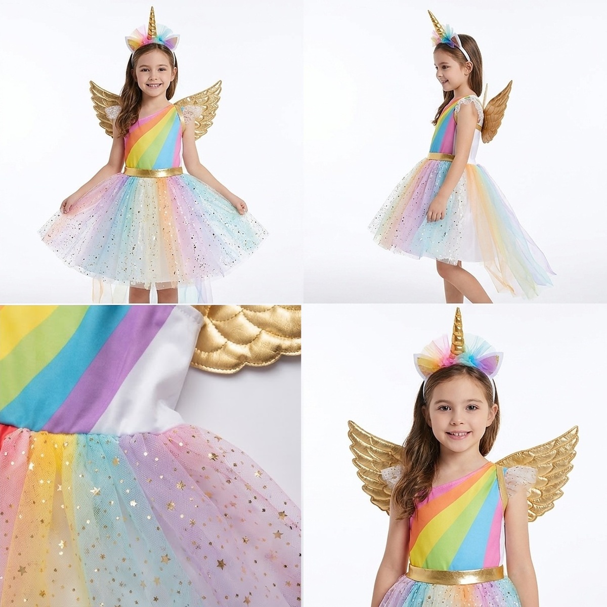 Detský kostým Unicorn princess Premium 122-128 M