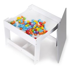Detská drevená súprava stolík + 2 stoličky (7)