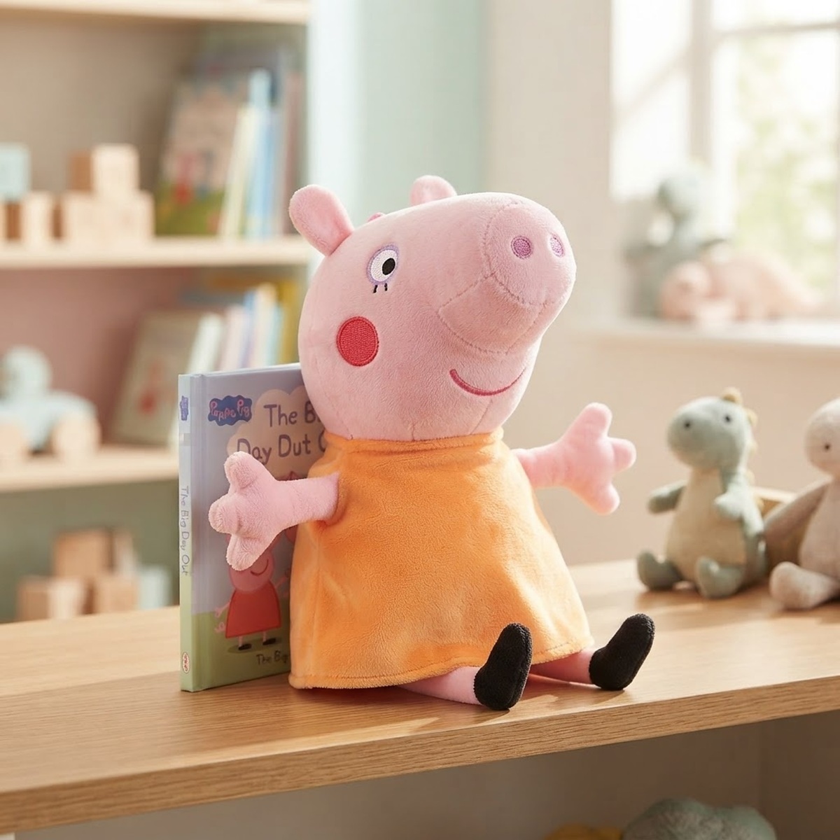 Plyšová hračka Prasiatko Peppa Mamička 25cm