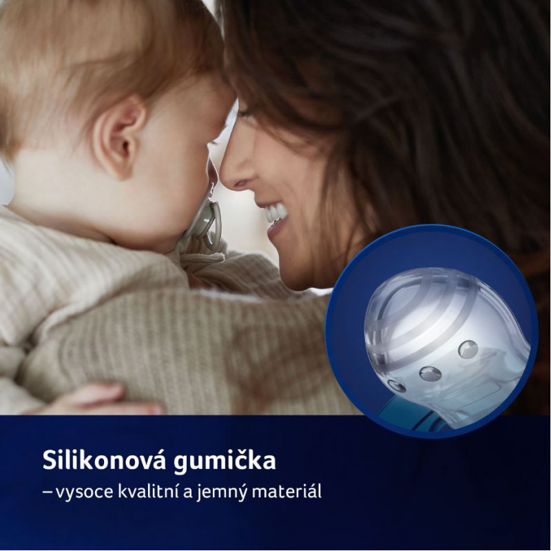 Lovi Silikónové dynamické cumlíky 18m+, Jungle Vibes Boy - horčica/petrolejová