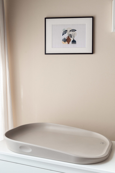 Mäkká prebaľovacia podložka Safi Beige, 50x70cm, Sensillo