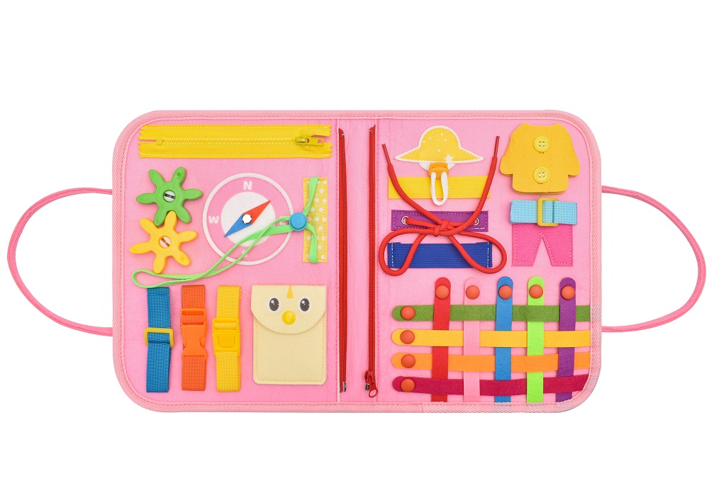 2Kids Toys Senzorická busy kniha Jednorožec 4