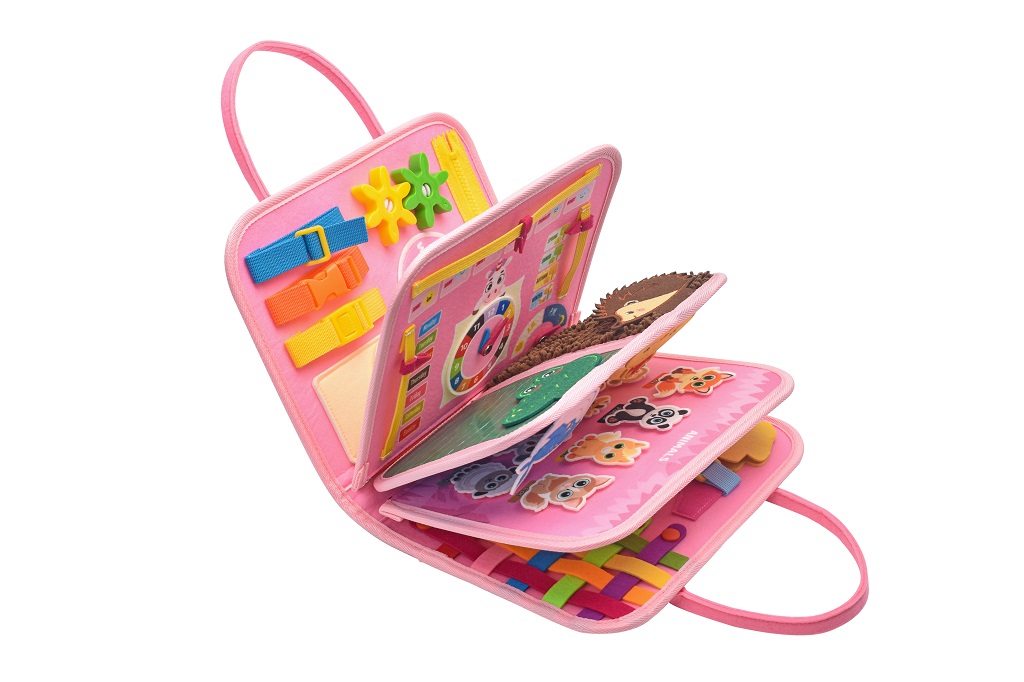 2Kids Toys Senzorická busy kniha Jednorožec 4