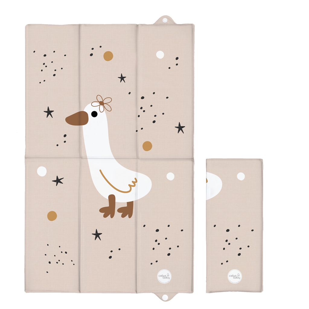 Prebaľovacia podložka cestovná (80x50) Basic - Star Duck