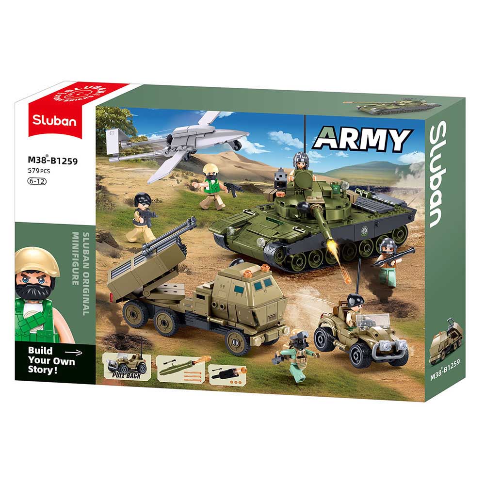 Sluban Army M38-B1259 Vojenská operácia Nájsť a zneškodniť