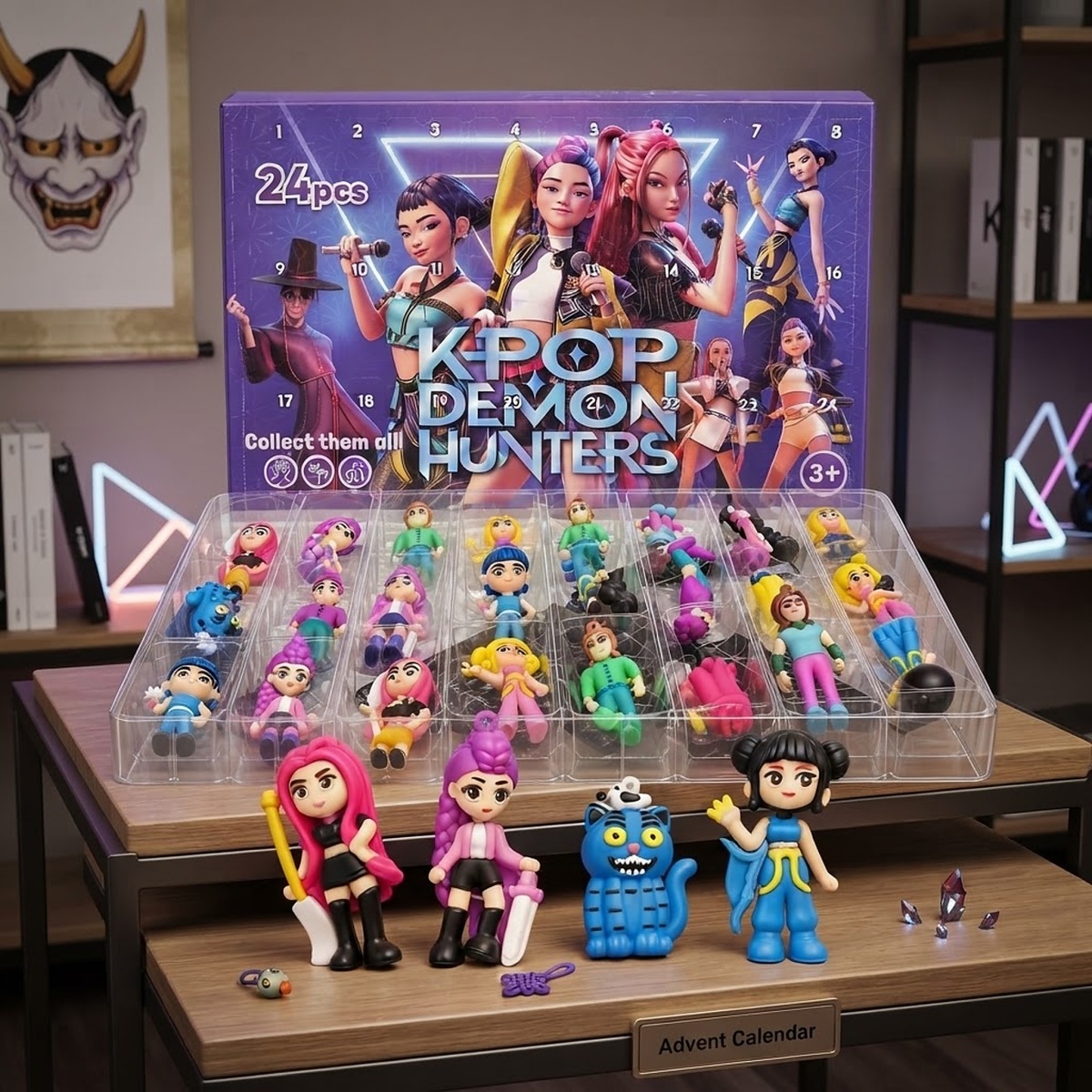 Adventný kalendár Demon Hunters K-pop Collection
