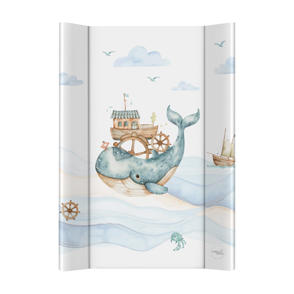 Prebaľovacia podložka tvrdá, Ultra Light Ocean Adventure 50×70 – Ceba Baby