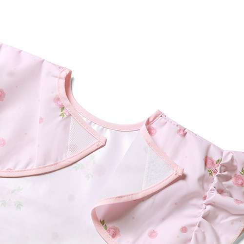 Nepremokavá zásterka s volánikmi - podbradník Rose, BabyOno