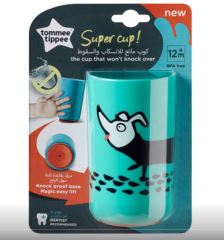 Tommee Tippee Stabilné hrnček Super Cup 300 ml 12m + Psík, zelený (1)