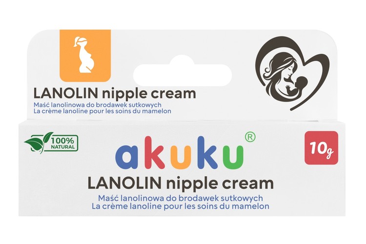 Lanolínová masť na bradavky 10 g – starostlivosť pri dojčení
