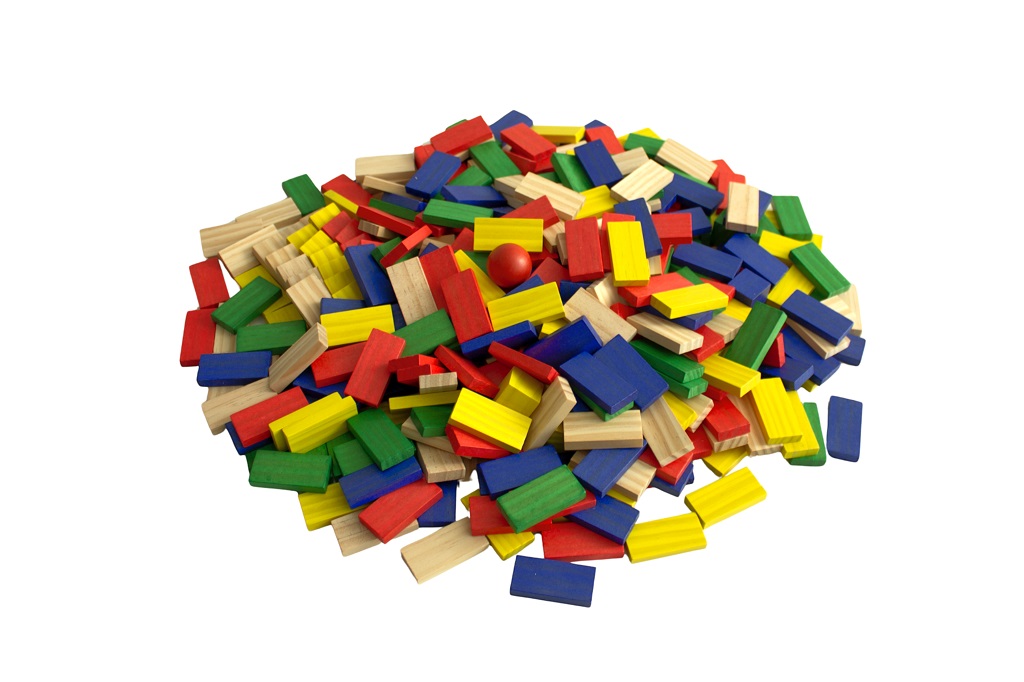 2Kids Toys Domino farebné 400 dielikov