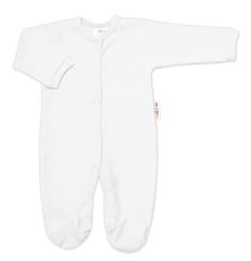 Praktická 5-dílná žebrovaná soupravička do porodnice Baby Nellys BOY, bílá (1)
