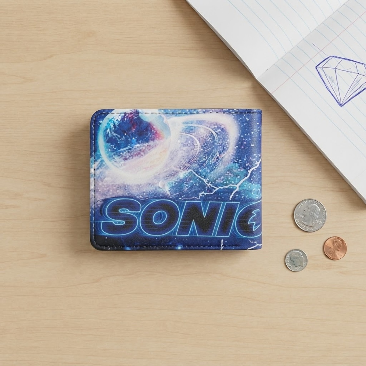 Detská peňaženka Ježko Sonic