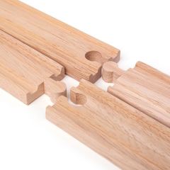 Bigjigs Rail Dlhé rovné koľajnice 21 cm 4 ks (3)