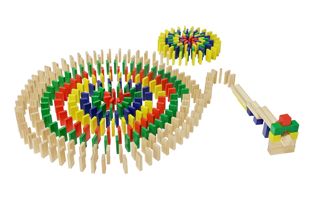 2Kids Toys Domino farebné 400 dielikov