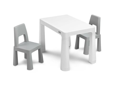Súprava detského nábytku TOYZ MONTI 1+2, sivá (573595)