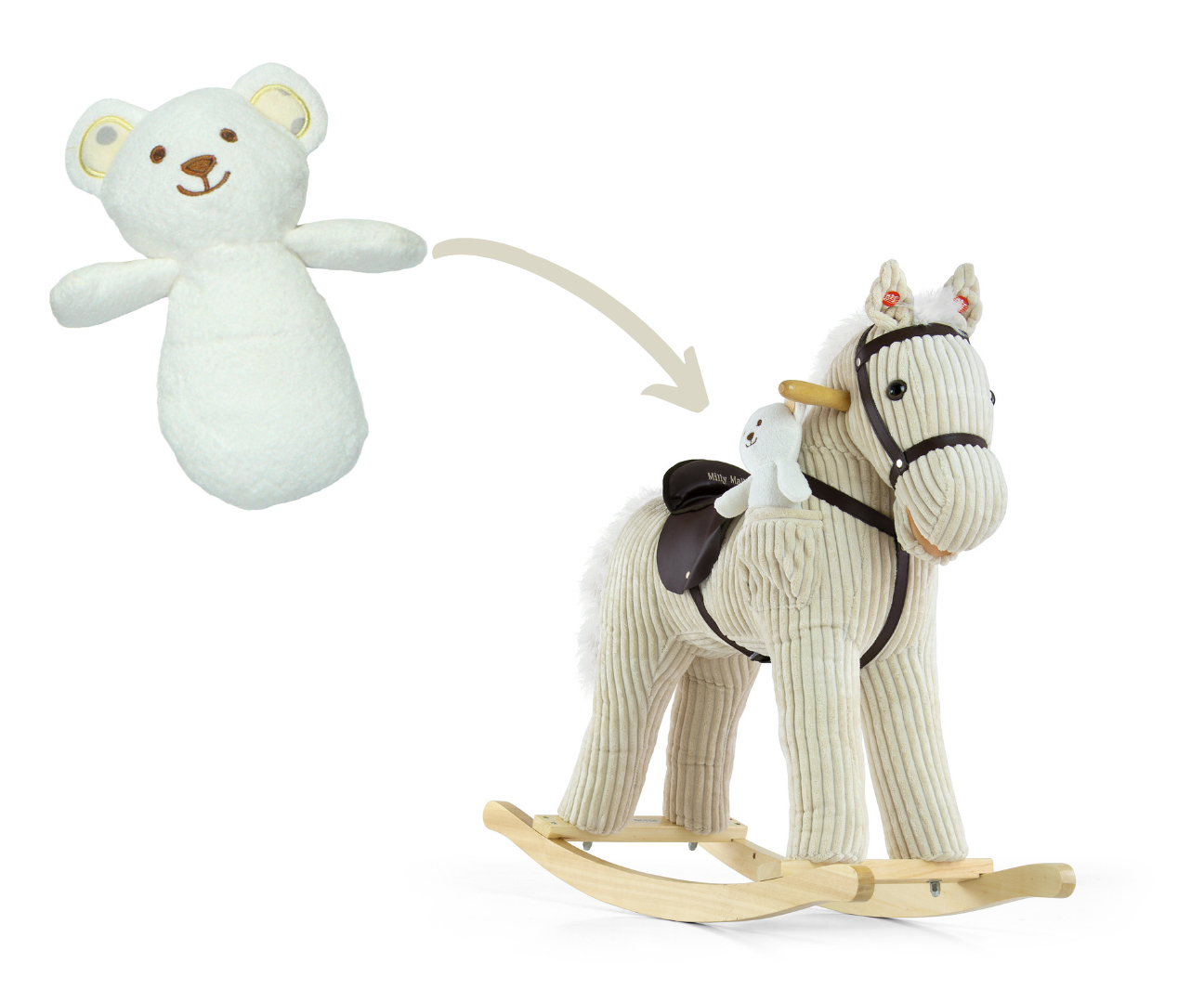 Hojdací koník Pony Luna – Milly Mally