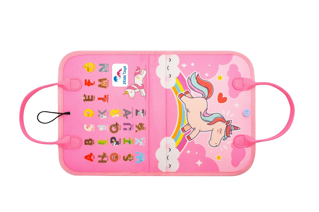 2Kids Toys Senzorická busy kniha Jednorožec 4