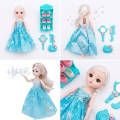 Spievajúci figúrka Elsa Frozen s doplnkami 30cm (1)