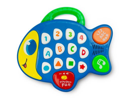 Edukačná hudobná hračka, TOYZ - Rybka (573419)