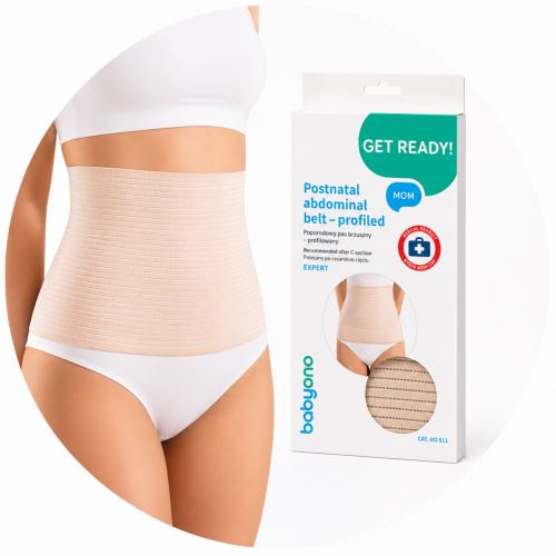Popôrodný brušný pás po cisárskom reze – spevnenie brucha, prevencia prietrže, veľ. XXL