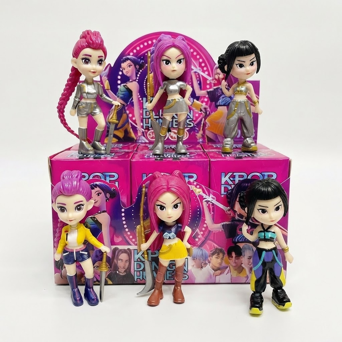 Detská figúrka MysteryBox Demon Hunters K-pop 1ks