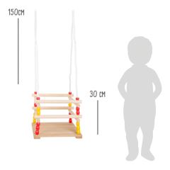 small foot Drevená hojdačka pre menšie deti (2)