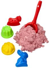 Kinetický piesok - púdrový - 2kg + mix formičiek zadarmo (3)
