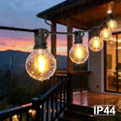 Záhradná svetelná girlanda LED reťaz 25x LED 15 m 9 režimov 9 W (5)