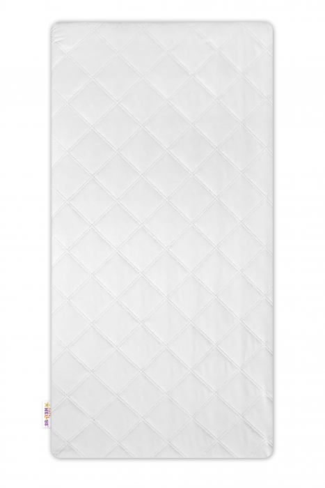 Matrac do detskej postele Baby Nellys, pena 160x90x10cm - biela