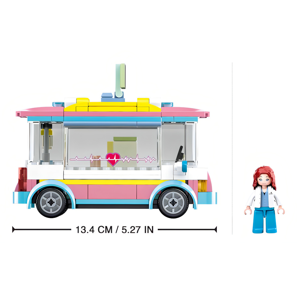 Sluban Girls Dream M38-B0797 Ambulancia