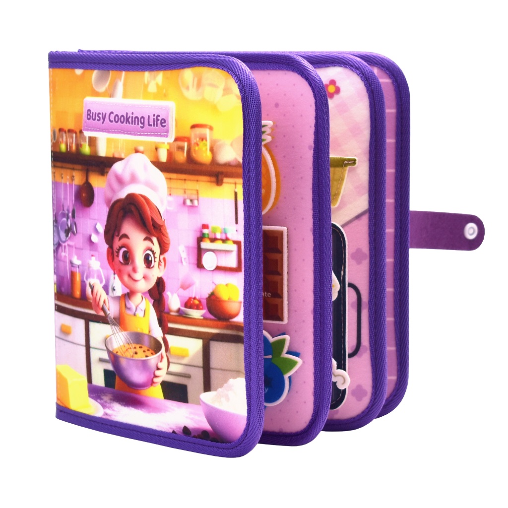 2Kids Toys Senzorická busy kniha Varenie