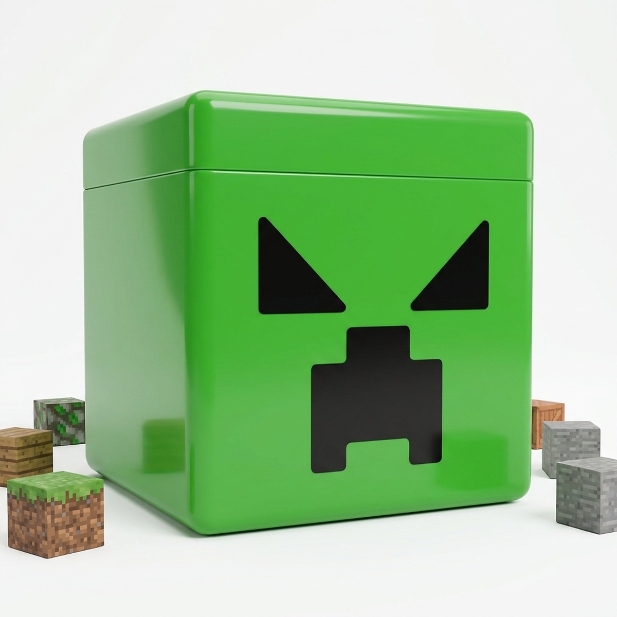 Magnetická stavebnica Minecraft Creeper v krabici Magic square 105ks