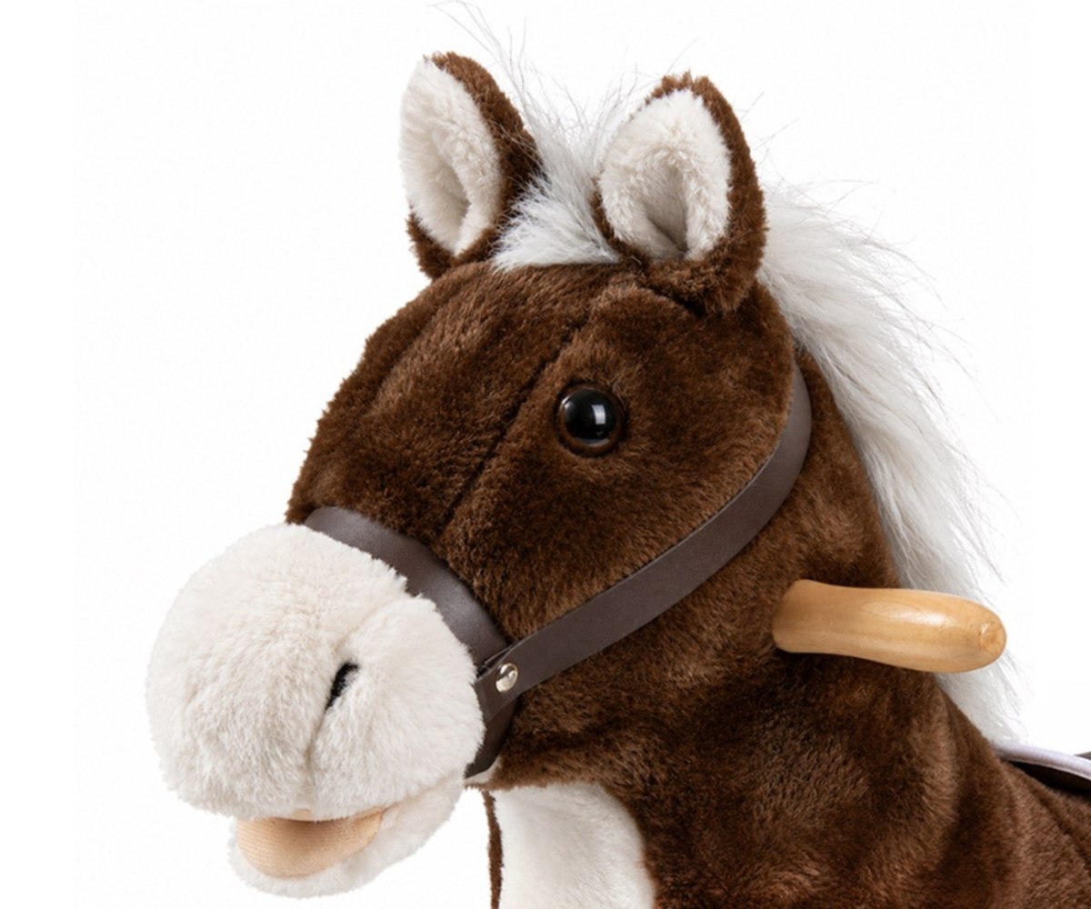 Hojdací kôň Teddy Dark Brown – Milly Mally