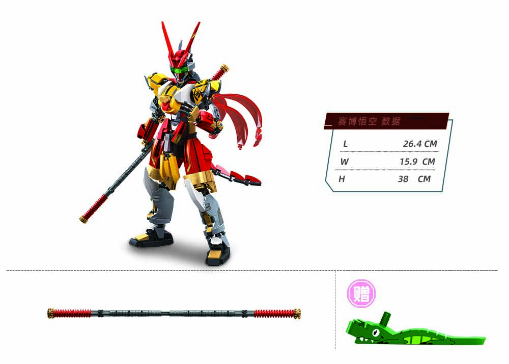 Sluban P.R. Mecha M38-B1180 Bojovník Kyber Goku