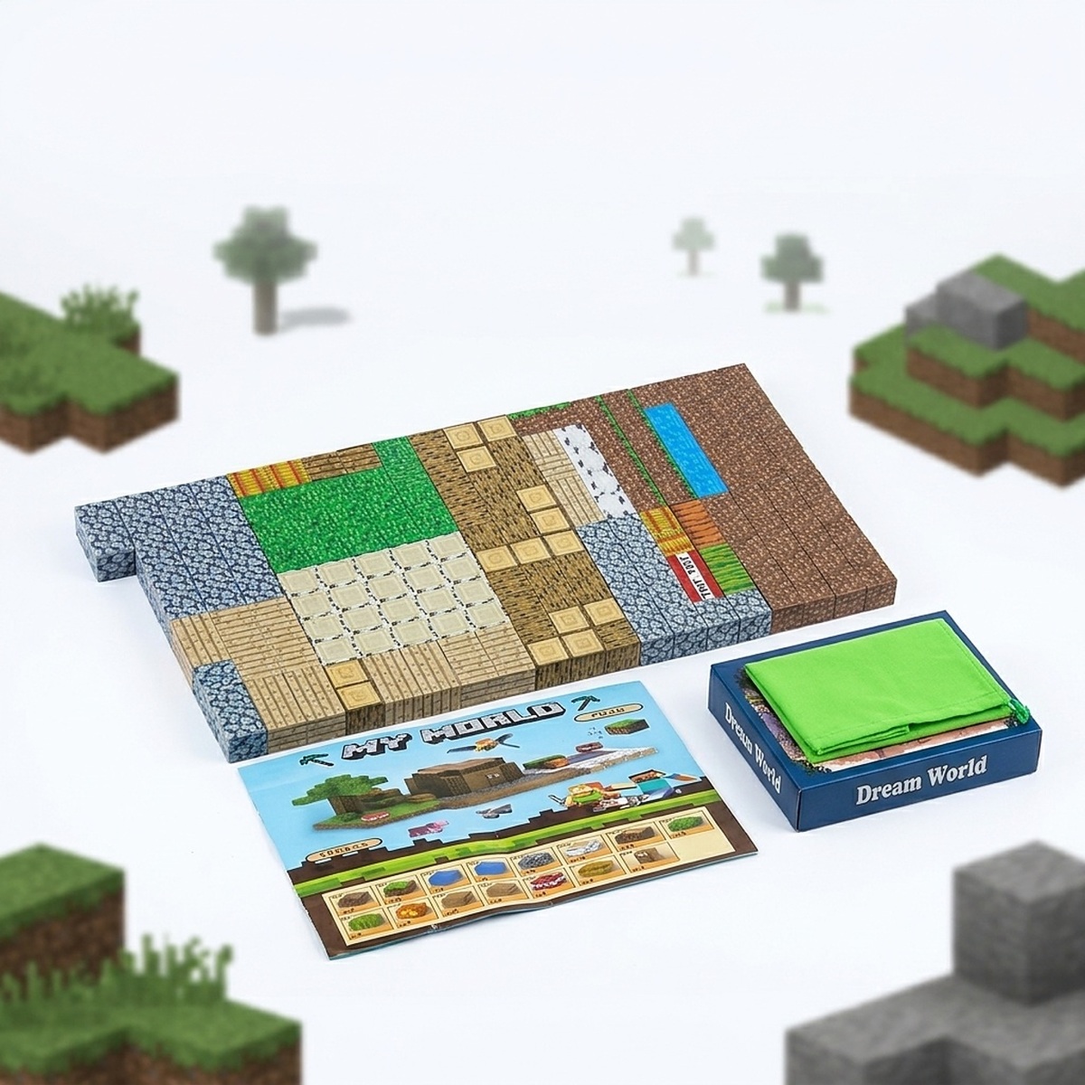 Magnetická stavebnica Minecraft TNT buildings 198ks