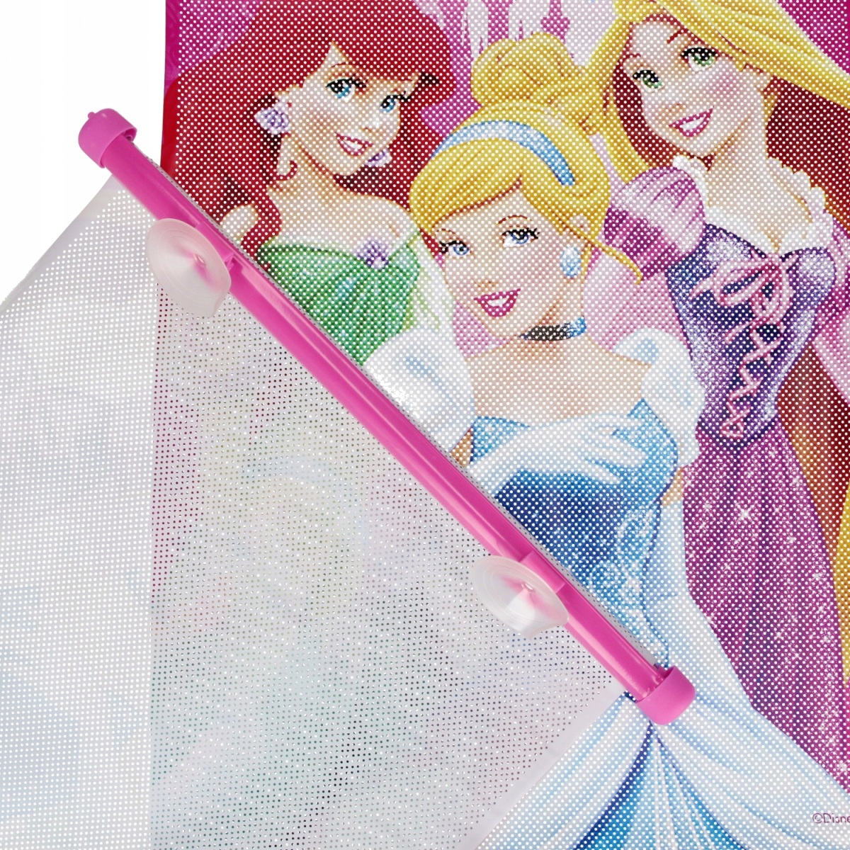Slnečná clona do auta pre dievčatá Princezná, 2 ks